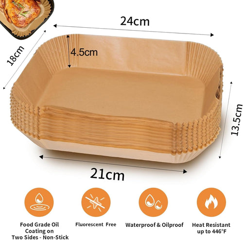 150PC Air Fryer Liners, Ninja Air Fryer Paper Liners Disposable